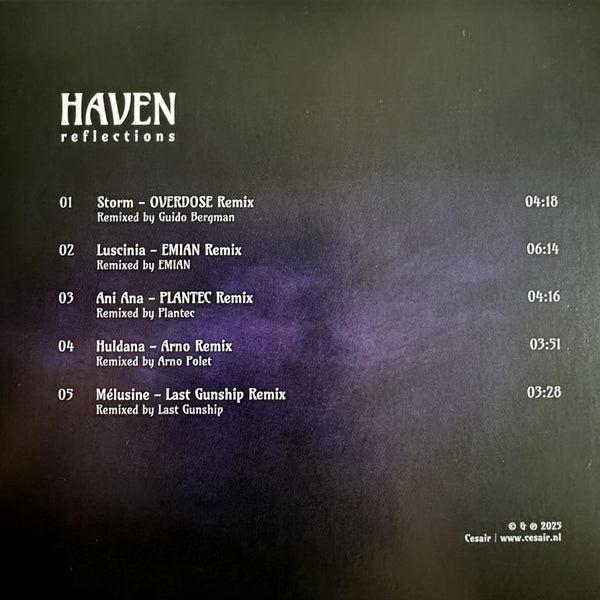 EP-CD Cesair - Haven: Reflections (2025) Remix