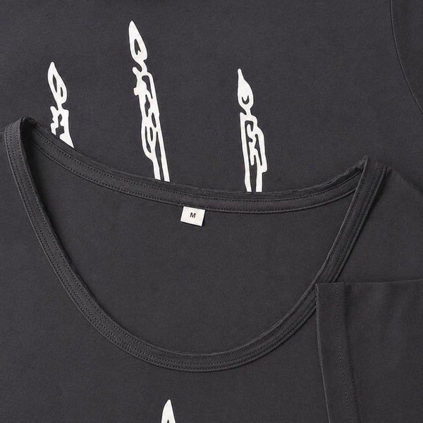 T-Shirt Rundhalskragen, weit / Kerzenleuchter "Unisex" Goethes Erben